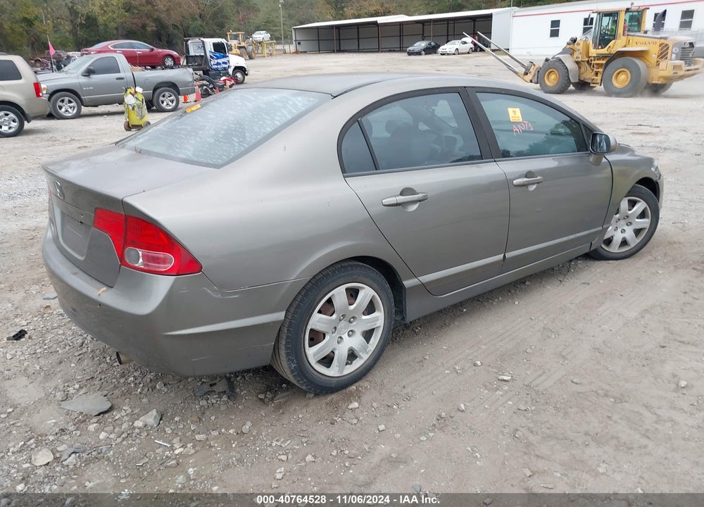 2008 HONDA CIVIC LX VIN: 1HGFA165X8L005587