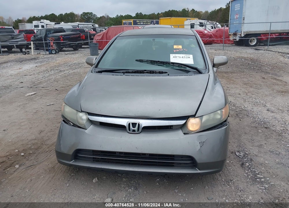 2008 HONDA CIVIC LX VIN: 1HGFA165X8L005587