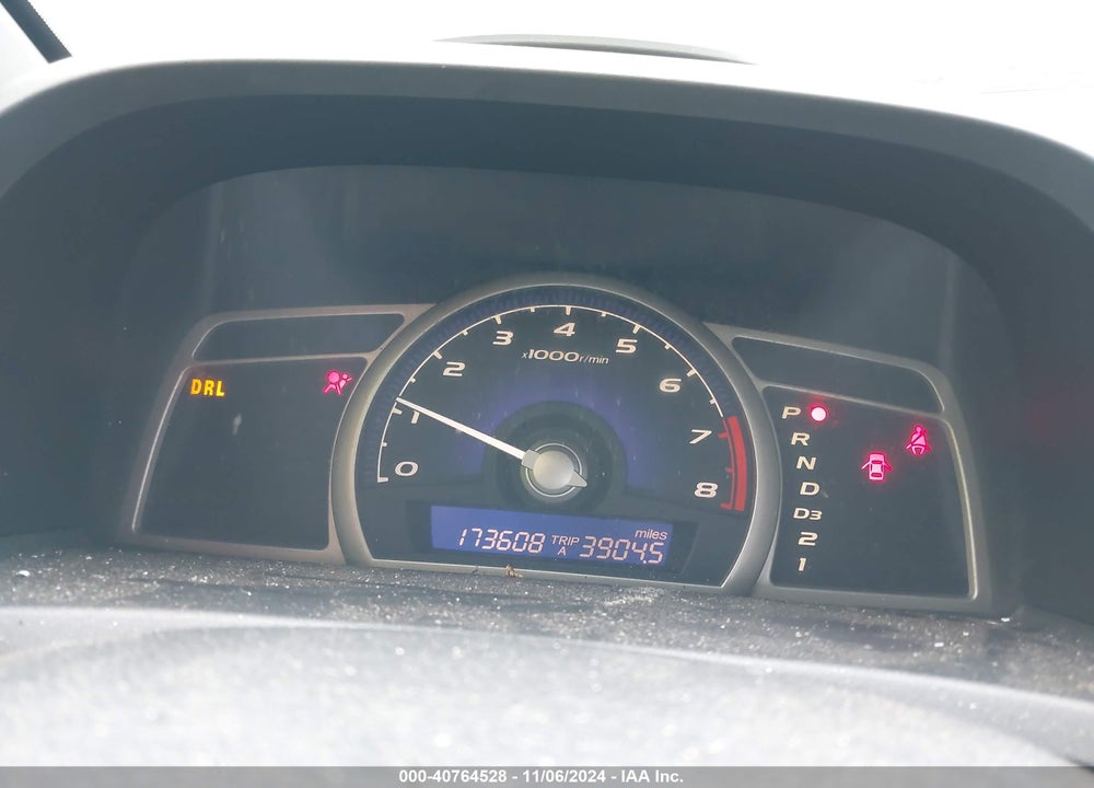 2008 HONDA CIVIC LX VIN: 1HGFA165X8L005587