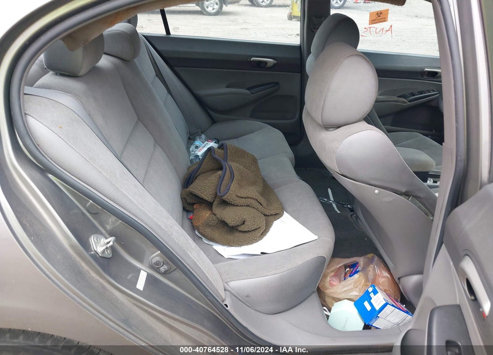 2008 HONDA CIVIC LX VIN: 1HGFA165X8L005587