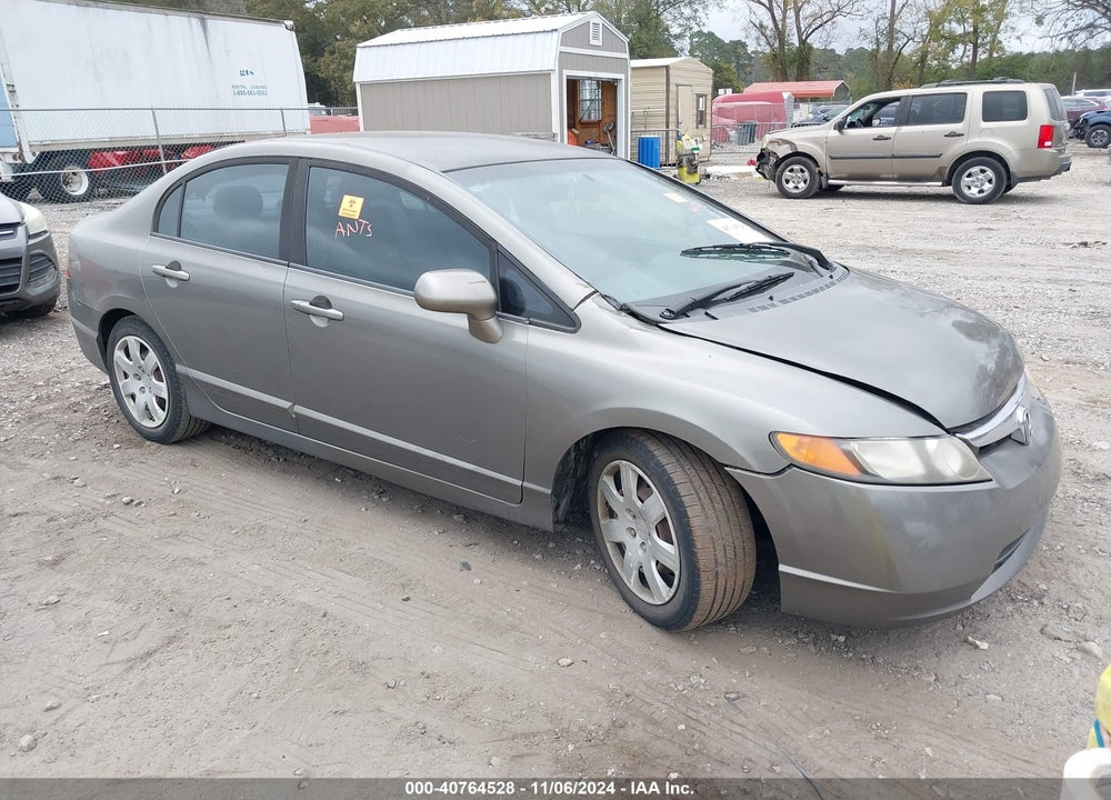 2008 HONDA CIVIC LX VIN: 1HGFA165X8L005587