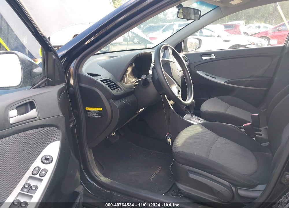 2013 HYUNDAI ACCENT GS VIN: KMHCT5AE3DU065995