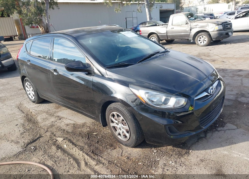 2013 HYUNDAI ACCENT GS VIN: KMHCT5AE3DU065995