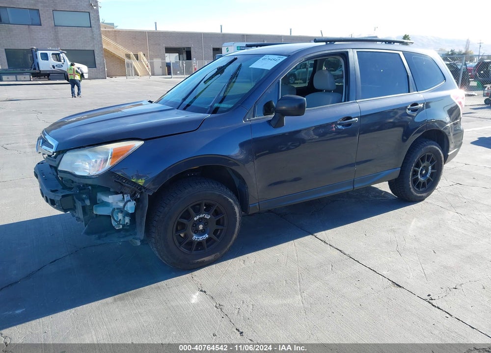 2014 SUBARU FORESTER 2.5I VIN: JF2SJAAC0EH486288