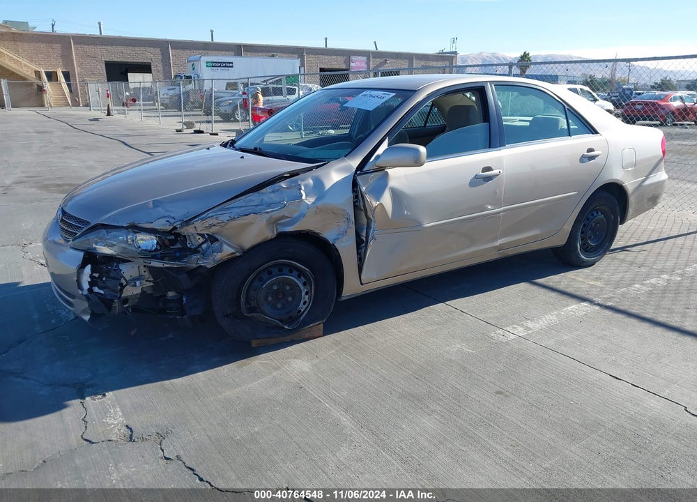 2004 TOYOTA CAMRY LE VIN: 4T1BE30K94U809892