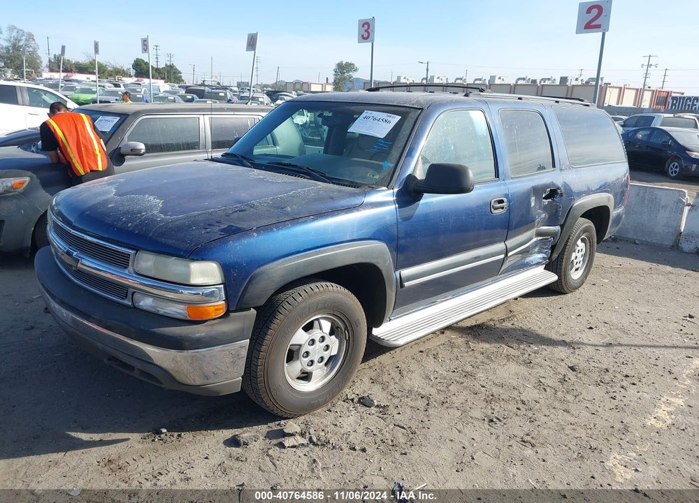 2000 CHEVROLET SUBURBAN 1500 LS VIN: 3GNFK16T2YG180446