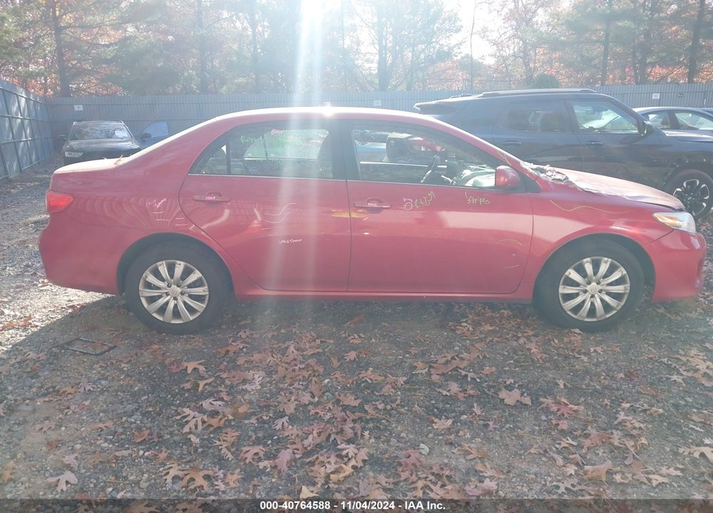 2013 TOYOTA COROLLA LE VIN: 2T1BU4EE2DC071737