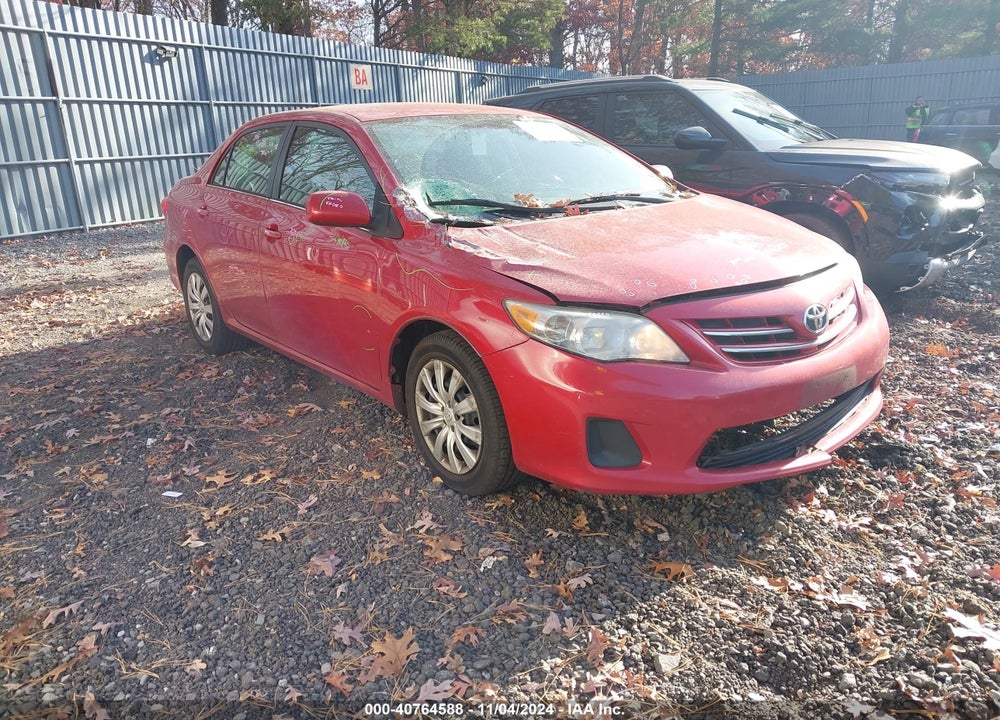 2013 TOYOTA COROLLA LE VIN: 2T1BU4EE2DC071737