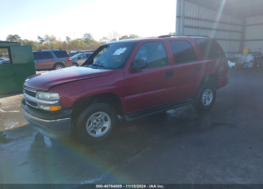 2005 CHEVROLET TAHOE LS VIN: 1GNEC13Z25R182050