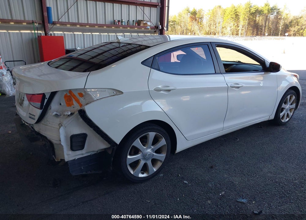 2013 HYUNDAI ELANTRA LIMITED VIN: 5NPDH4AE4DH426990