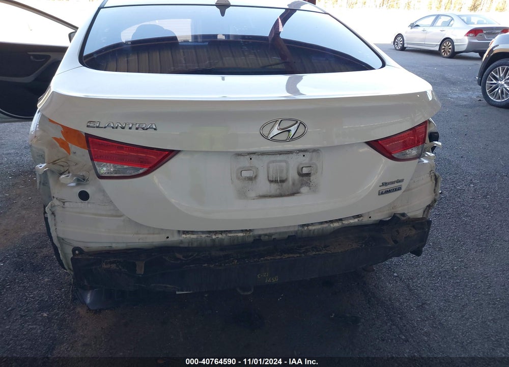 2013 HYUNDAI ELANTRA LIMITED VIN: 5NPDH4AE4DH426990