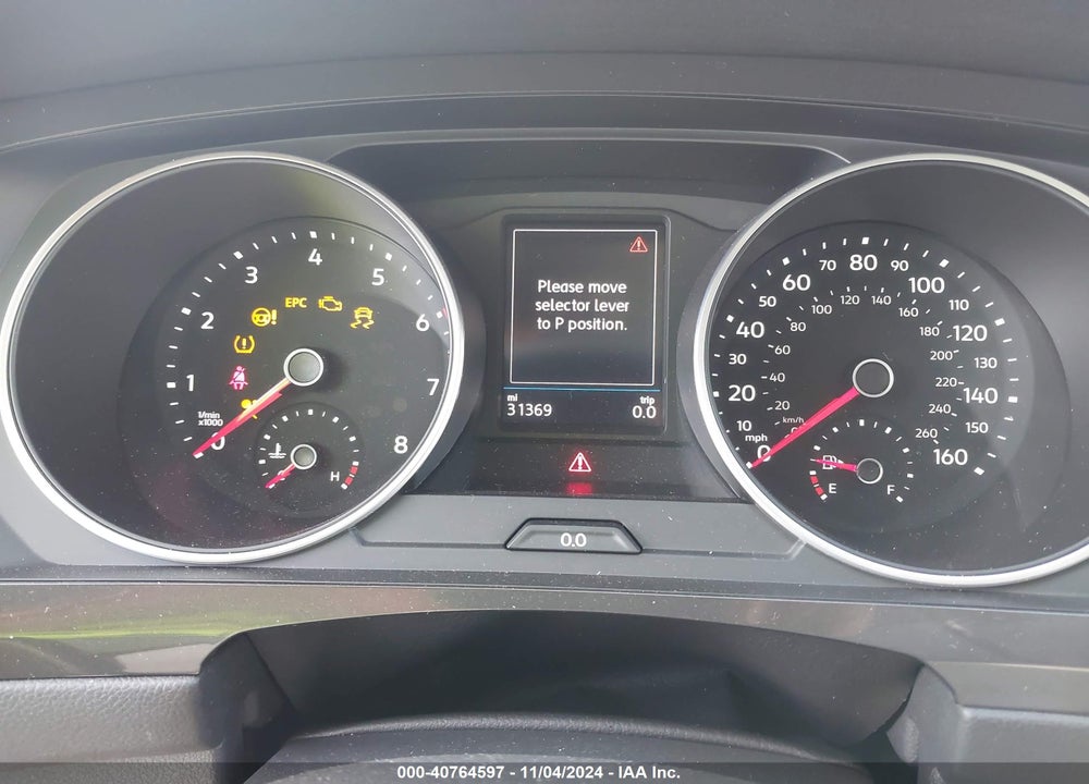 2019 VOLKSWAGEN TIGUAN 2.0T SE/2.0T SEL/2.0T SEL R-LINE/2.0T SEL R-LINE BLACK VIN: 3VV2B7AX5KM159492