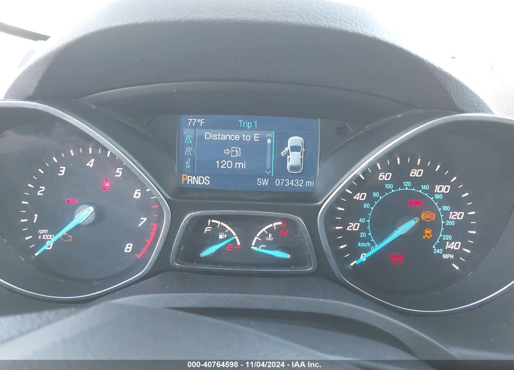 2014 FORD ESCAPE SE VIN: 1FMCU0GX2EUC52266
