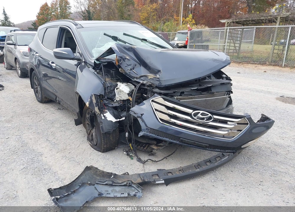 2014 HYUNDAI SANTA FE SPORT VIN: 5XYZUDLB5EG158321
