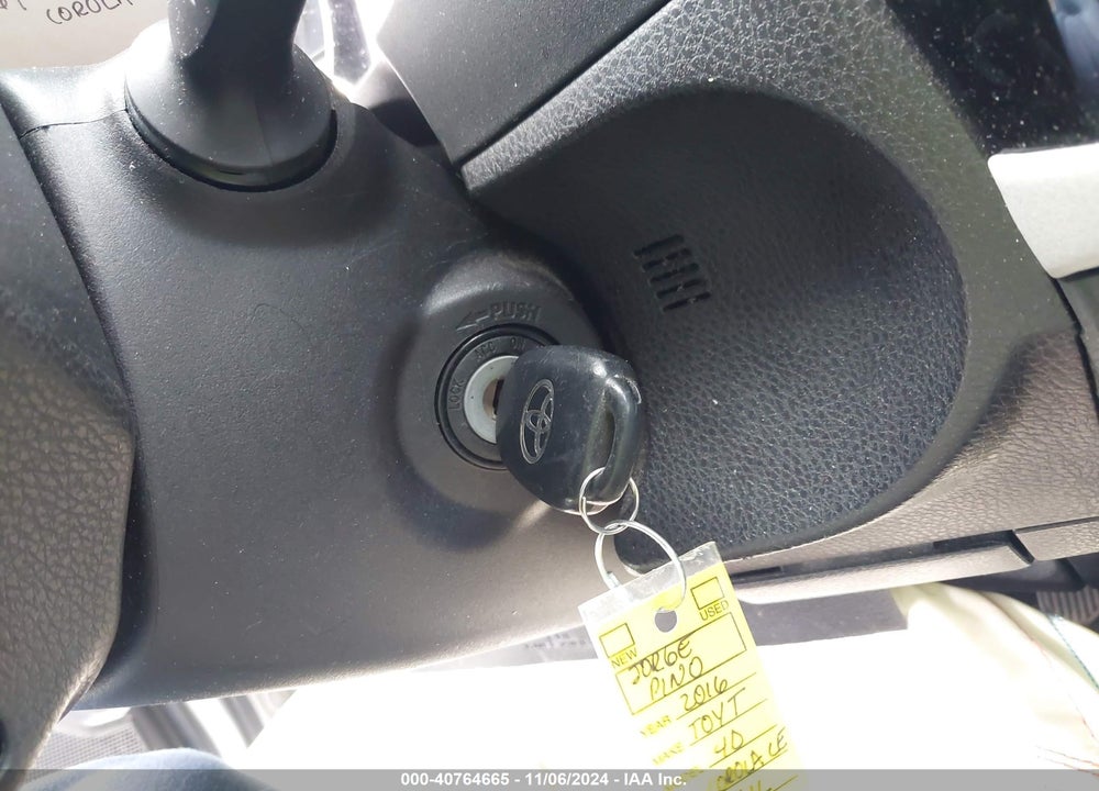 2016 TOYOTA COROLLA LE VIN: 2T1BURHE9GC569057