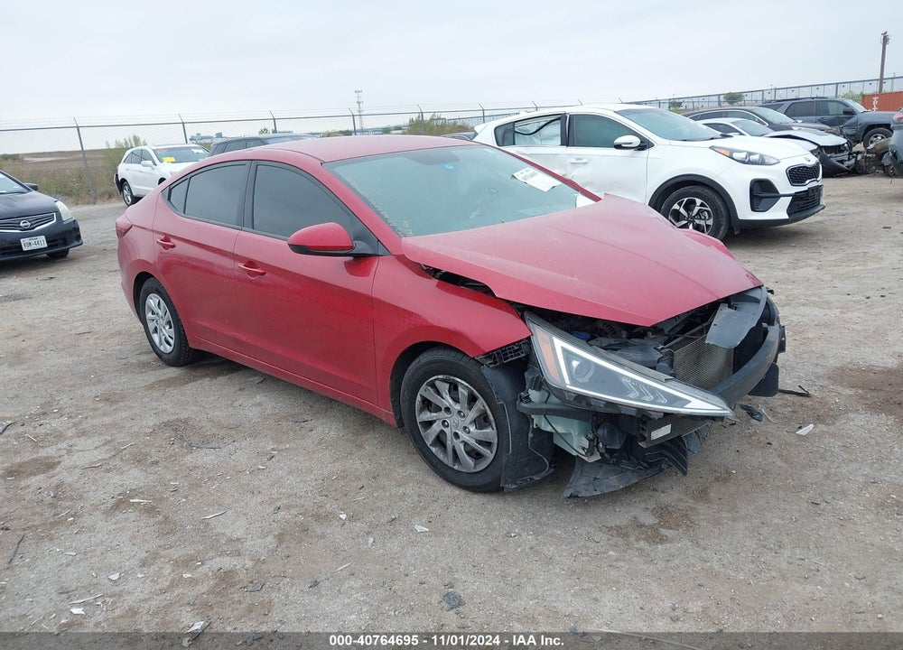 2019 HYUNDAI ELANTRA SE VIN: 5NPD74LF9KH468321