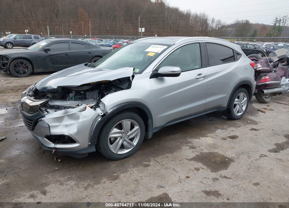2019 HONDA HR-V EX-L VIN: 3CZRU6H75KM724261