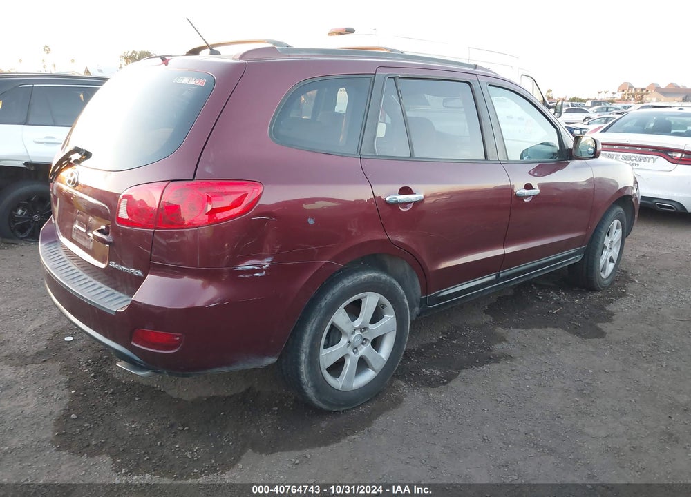 2007 HYUNDAI SANTA FE LIMITED/SE VIN: 5NMSH13EX7H025917