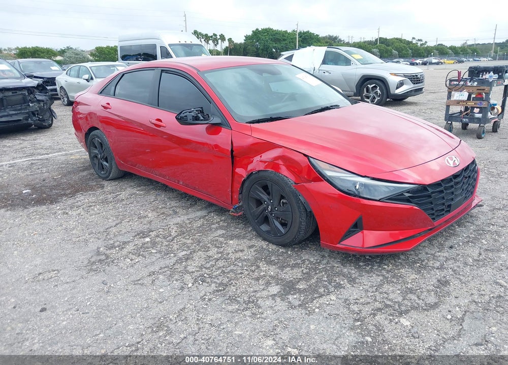 2021 HYUNDAI ELANTRA SEL VIN: 5NPLS4AG7MH017218