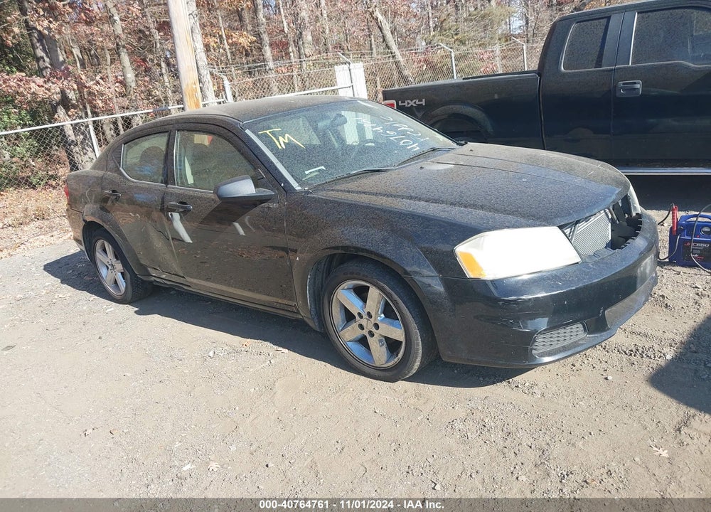 2013 DODGE AVENGER SE VIN: 1C3CDZAB6DN534719