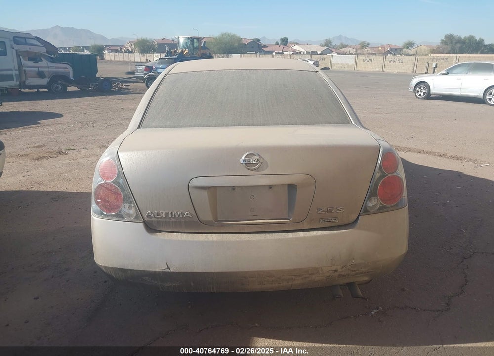 2006 NISSAN ALTIMA 2.5 S VIN: 1N4AL11D56N427050