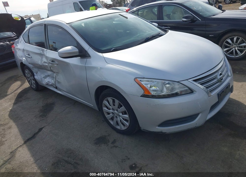 2013 NISSAN SENTRA SV VIN: 3N1AB7AP9DL691897