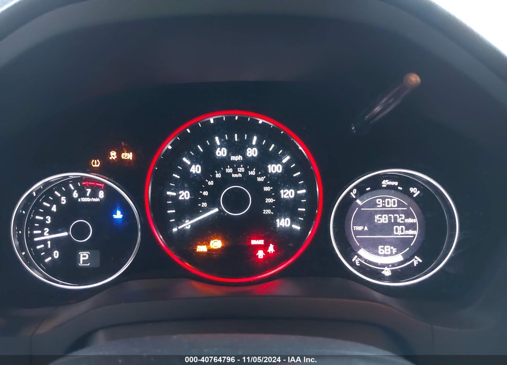 2017 HONDA HR-V EX VIN: 3CZRU6H50HM718911