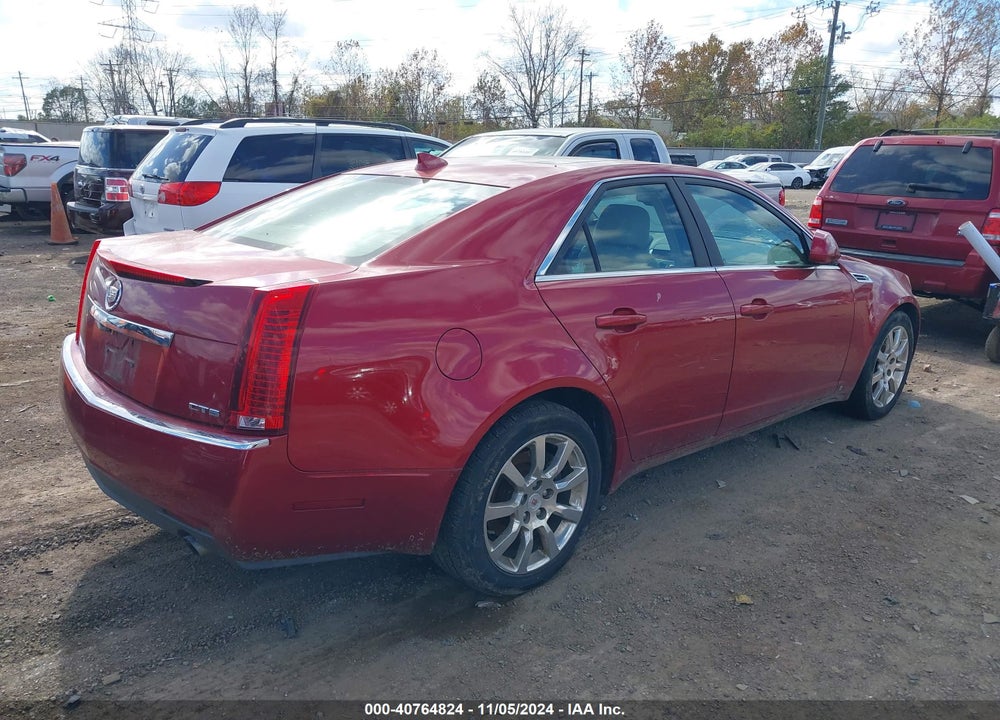 2009 CADILLAC CTS STANDARD VIN: 1G6DF577590172279