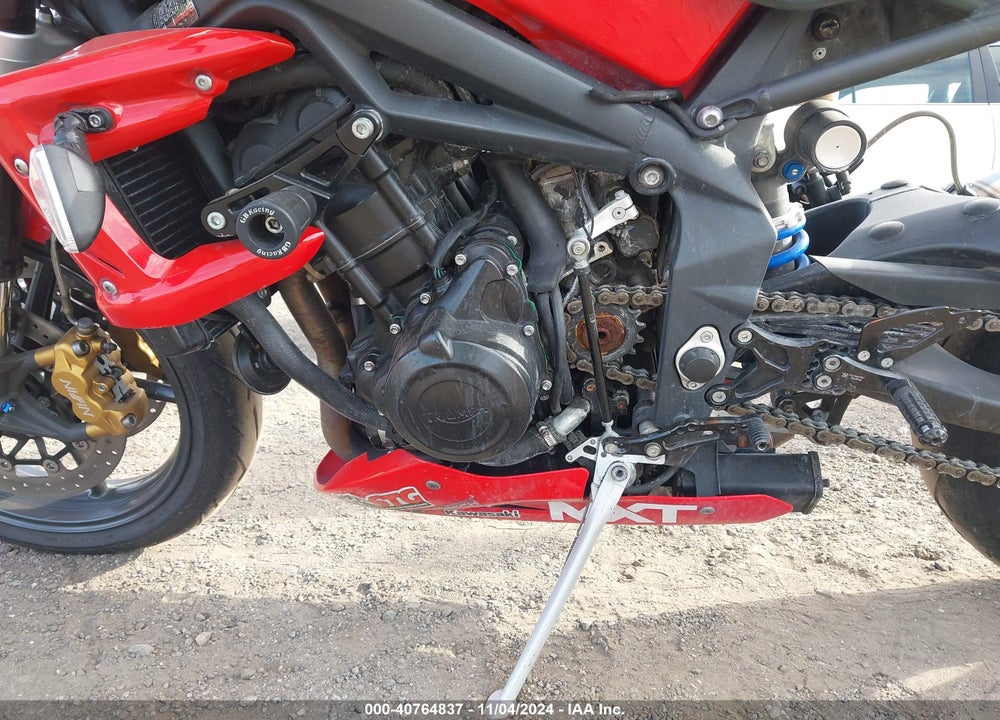 2012 TRIUMPH MOTORCYCLE STREET TRIPLE R VIN: SMTD02NE0CT514002