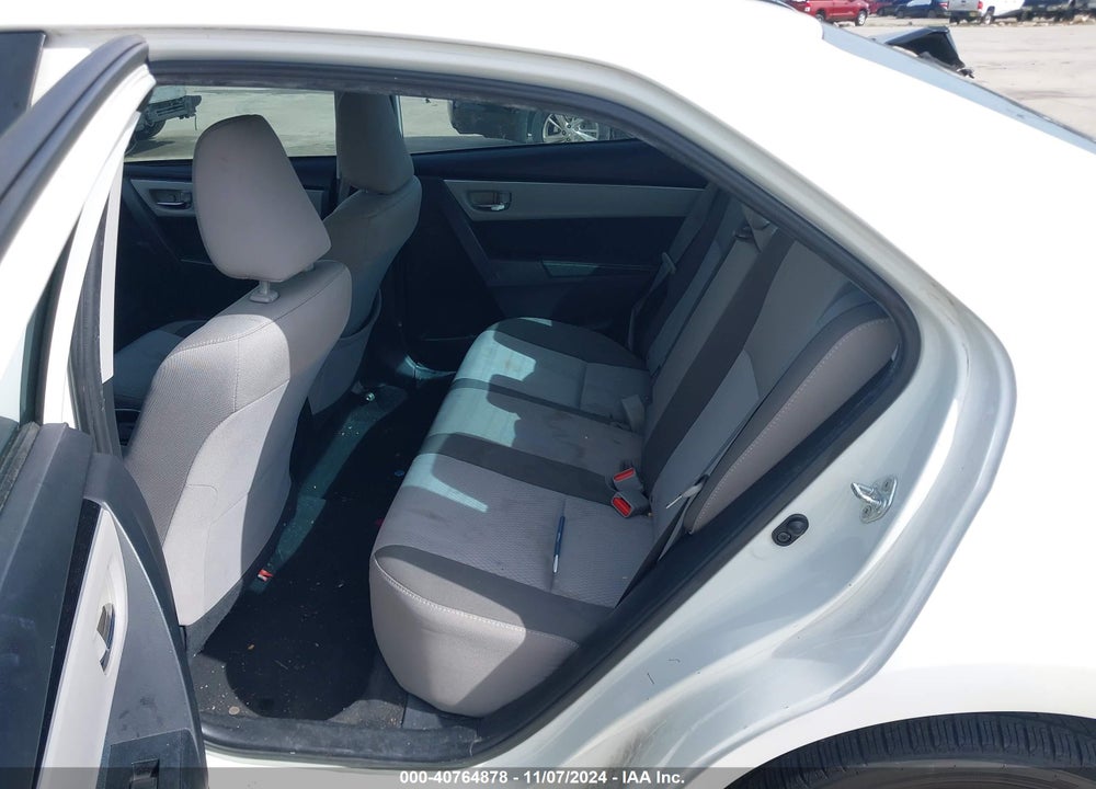 2017 TOYOTA COROLLA LE VIN: 2T1BURHE7HC793400