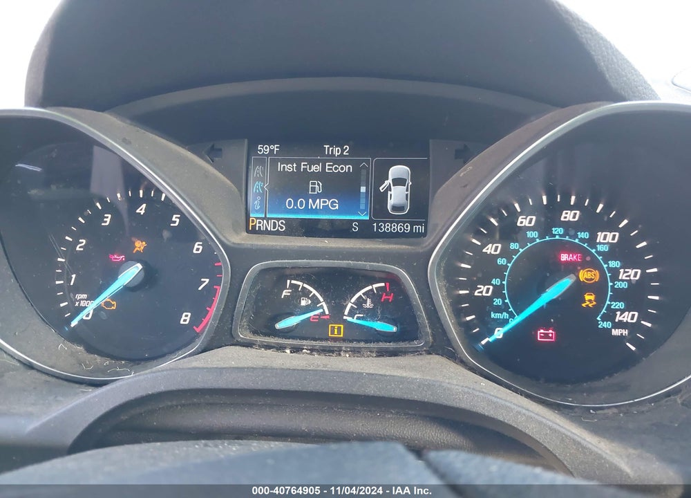 2016 FORD ESCAPE SE VIN: 1FMCU0G71GUB07920