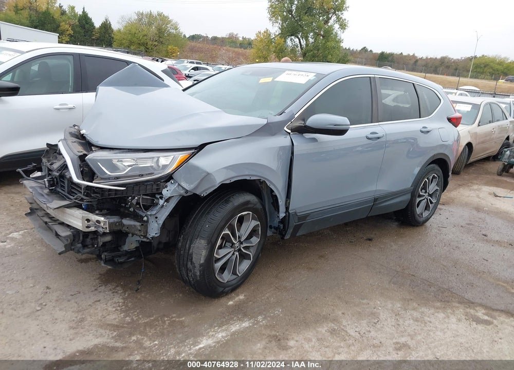 2022 HONDA CR-V AWD EX VIN: 2HKRW2H55NH656089