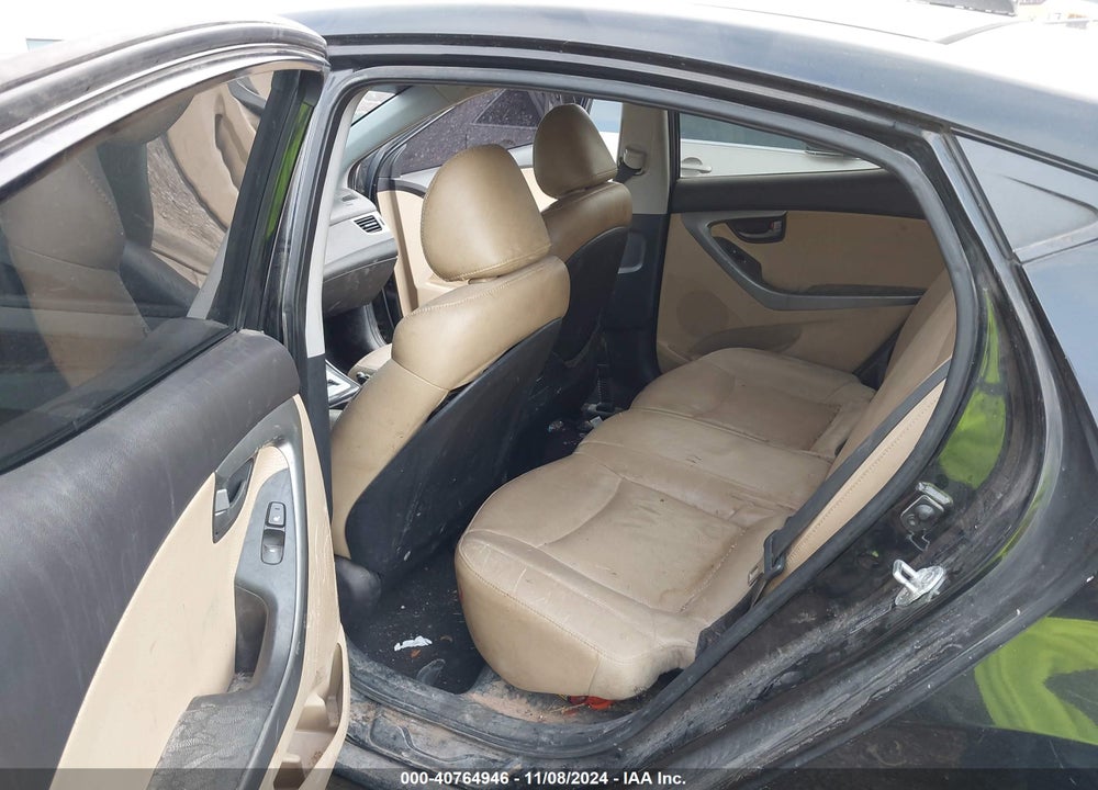2012 HYUNDAI ELANTRA LIMITED VIN: 5NPDH4AE5CH133274