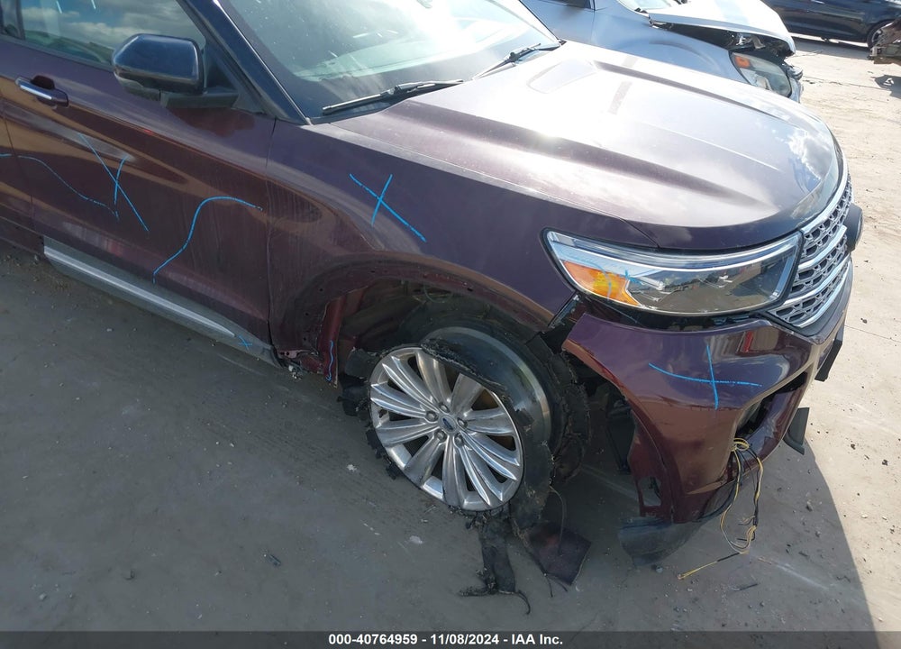 2022 FORD EXPLORER LIMITED VIN: 1FM5K8FW6NNA09298