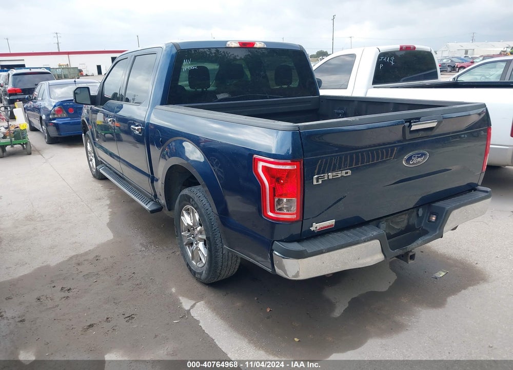 2015 FORD F-150 XLT VIN: 1FTEW1CP8FKE58577