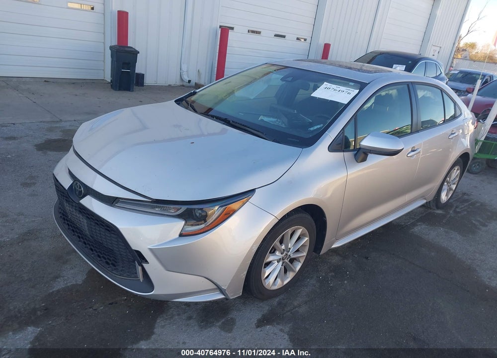 2020 TOYOTA COROLLA LE VIN: JTDHPRAEXLJ070021