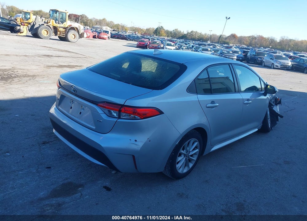 2020 TOYOTA COROLLA LE VIN: JTDHPRAEXLJ070021