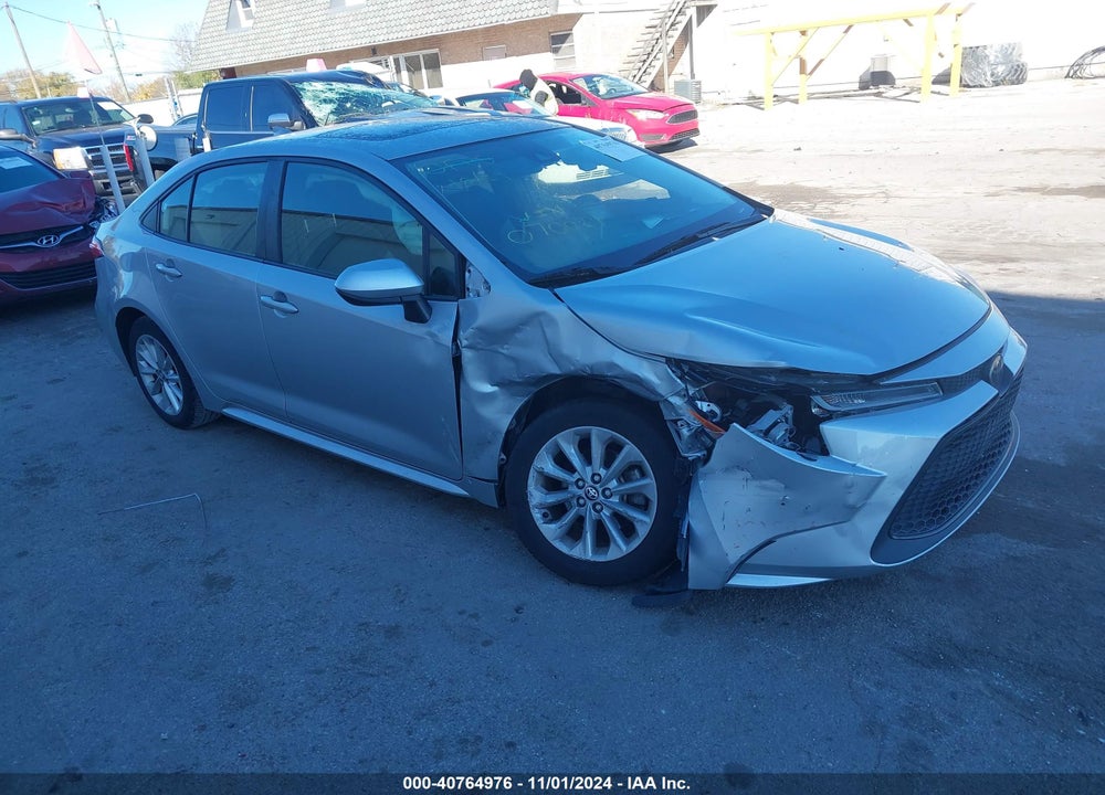 2020 TOYOTA COROLLA LE VIN: JTDHPRAEXLJ070021