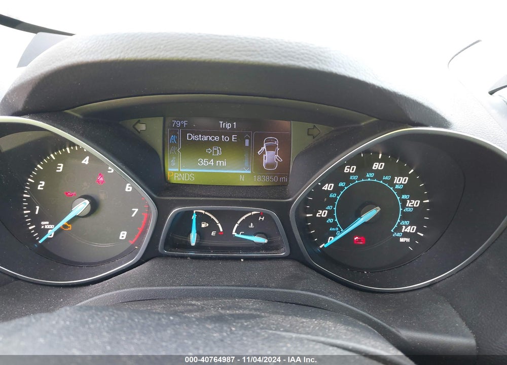 2013 FORD ESCAPE SE VIN: 1FMCU9G98DUB03896