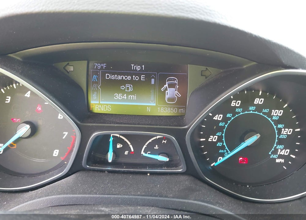 2013 FORD ESCAPE SE VIN: 1FMCU9G98DUB03896