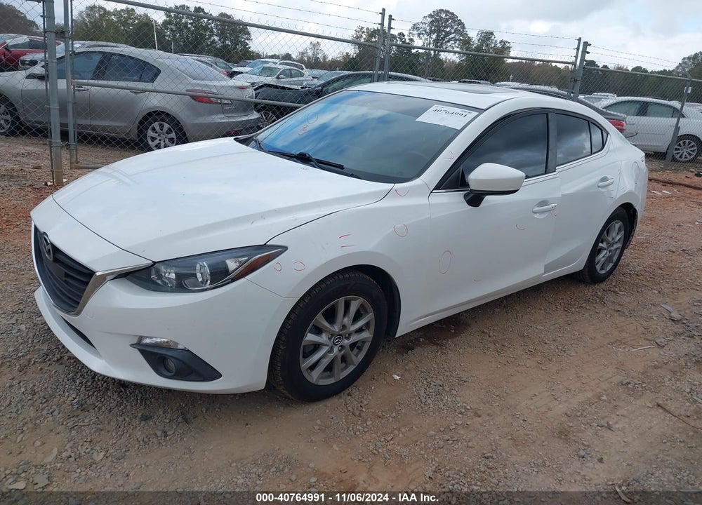 2016 MAZDA 3 I TOURING VIN: 3MZBM1V71GM261506