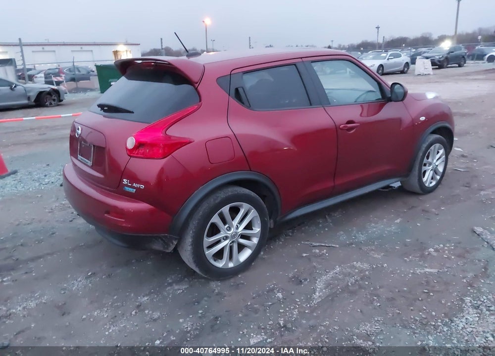 2012 NISSAN JUKE SL VIN: JN8AF5MV7CT119273