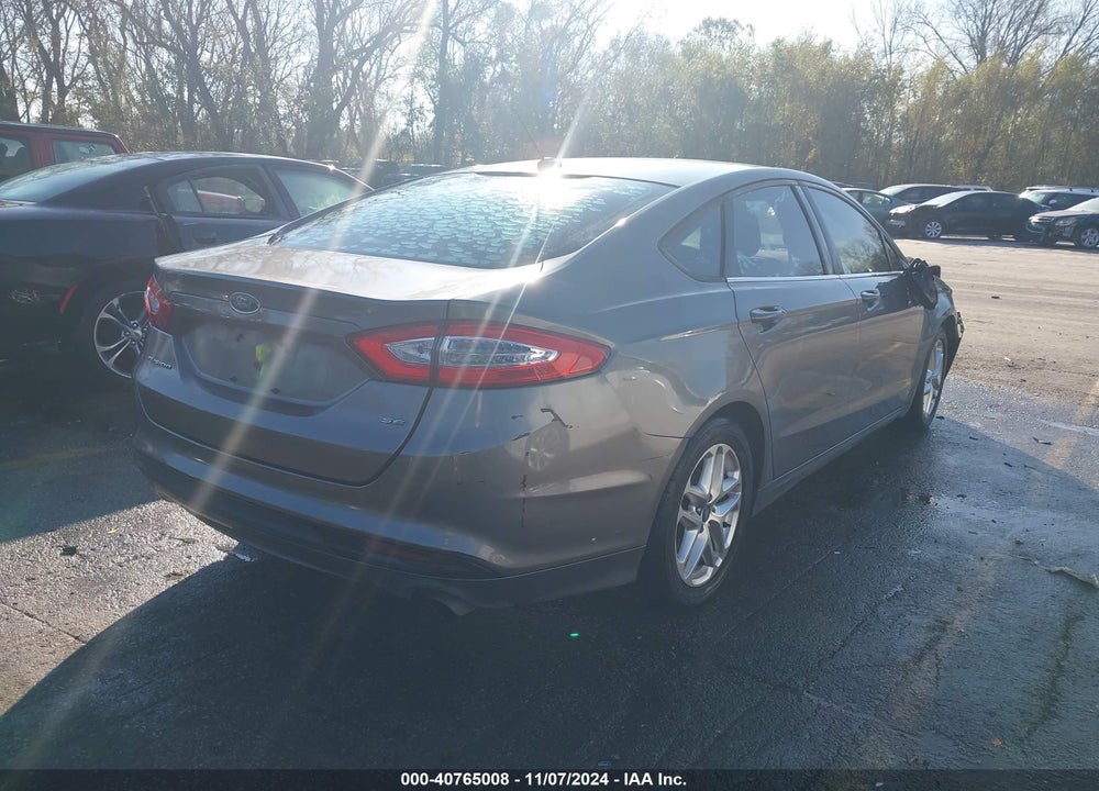 2013 FORD FUSION SE VIN: 3FA6P0H77DR156622