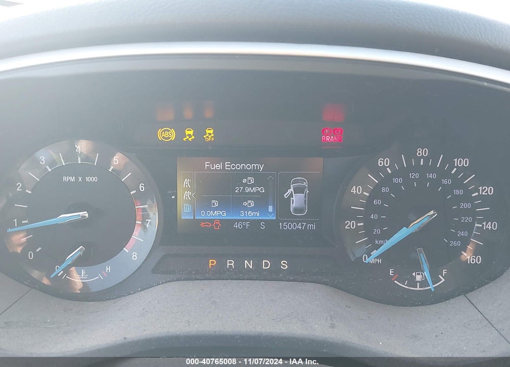 2013 FORD FUSION SE VIN: 3FA6P0H77DR156622