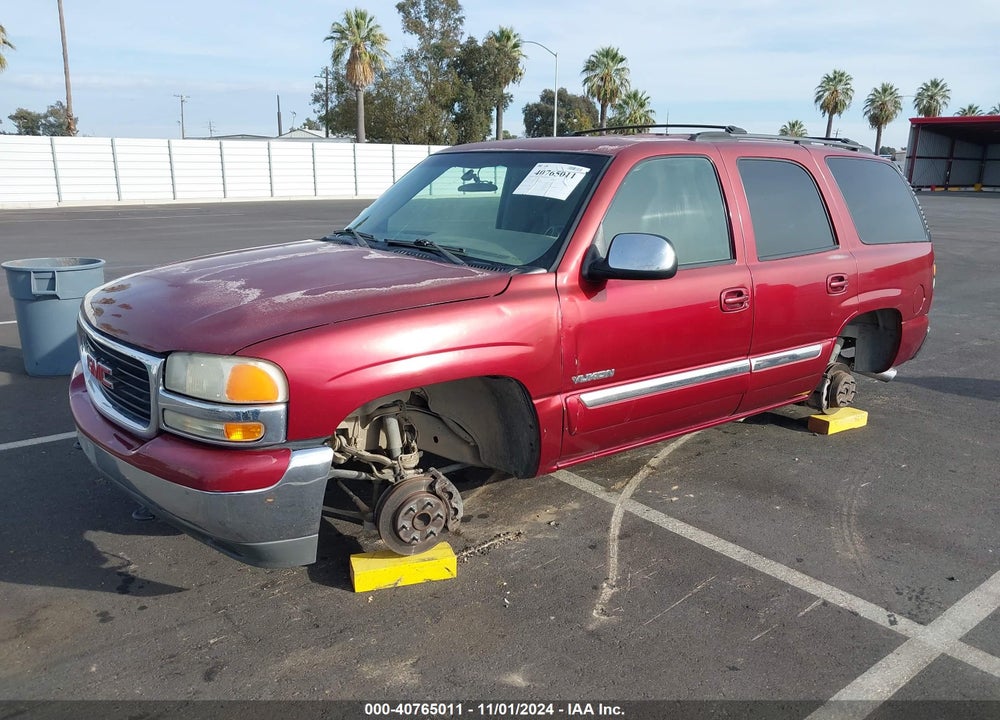 2002 GMC YUKON SLE VIN: 1GKEC13V02R249850