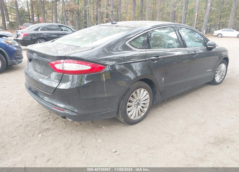 2013 FORD FUSION HYBRID SE VIN: 3FA6P0LU8DR225508