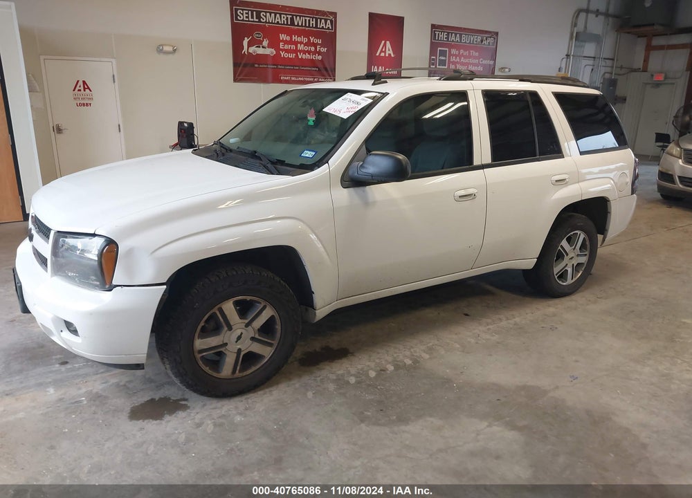 2007 CHEVROLET TRAILBLAZER LT VIN: 1GNDS13S472294524