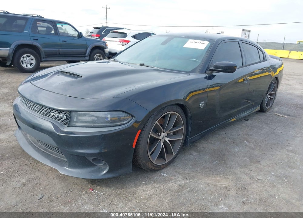 2018 DODGE CHARGER R/T SCAT PACK RWD VIN: 2C3CDXGJ1JH185198
