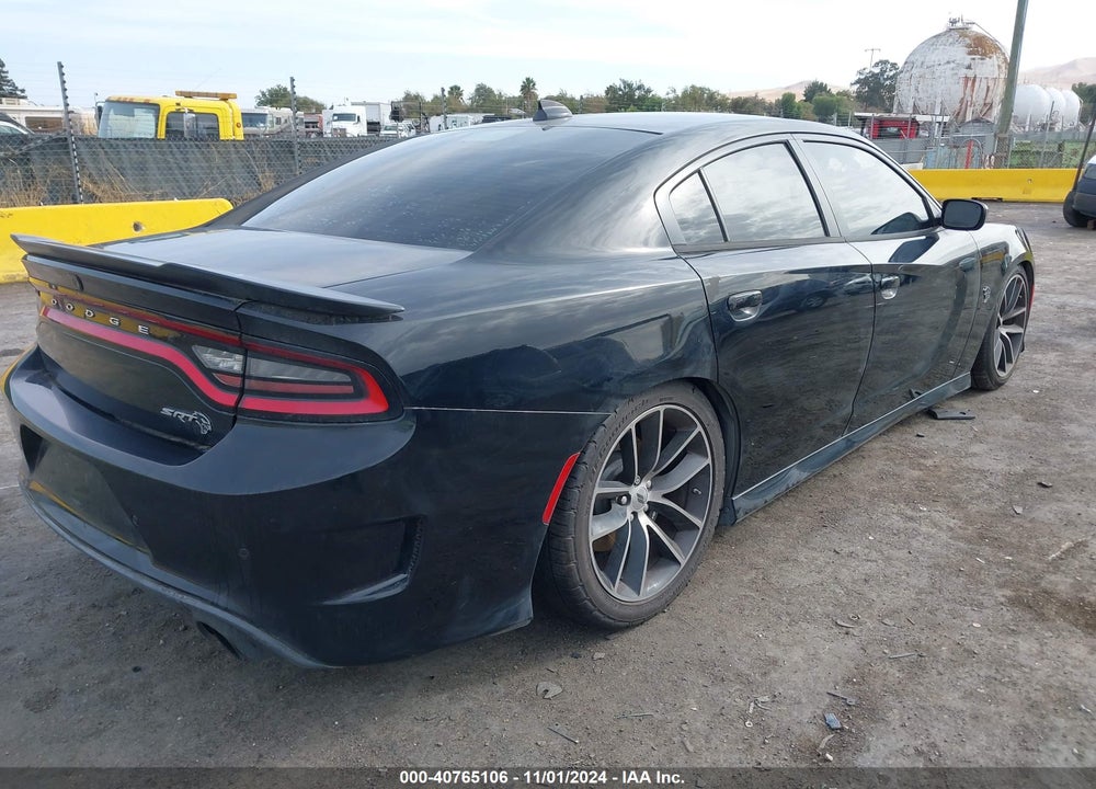 2018 DODGE CHARGER R/T SCAT PACK RWD VIN: 2C3CDXGJ1JH185198
