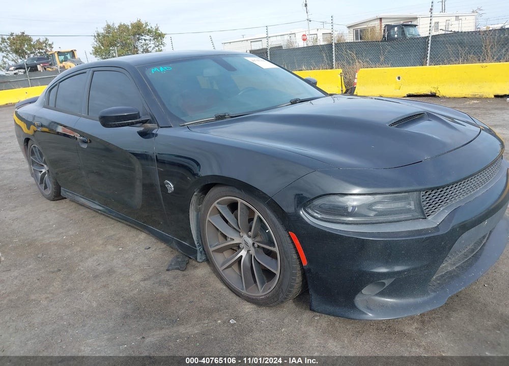 2018 DODGE CHARGER R/T SCAT PACK RWD VIN: 2C3CDXGJ1JH185198